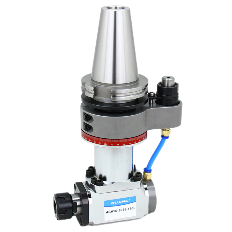 Cabeça de fresagem angular OLICNC para CNC AG90 Er16 Er25 Er32 Cabeça angular
