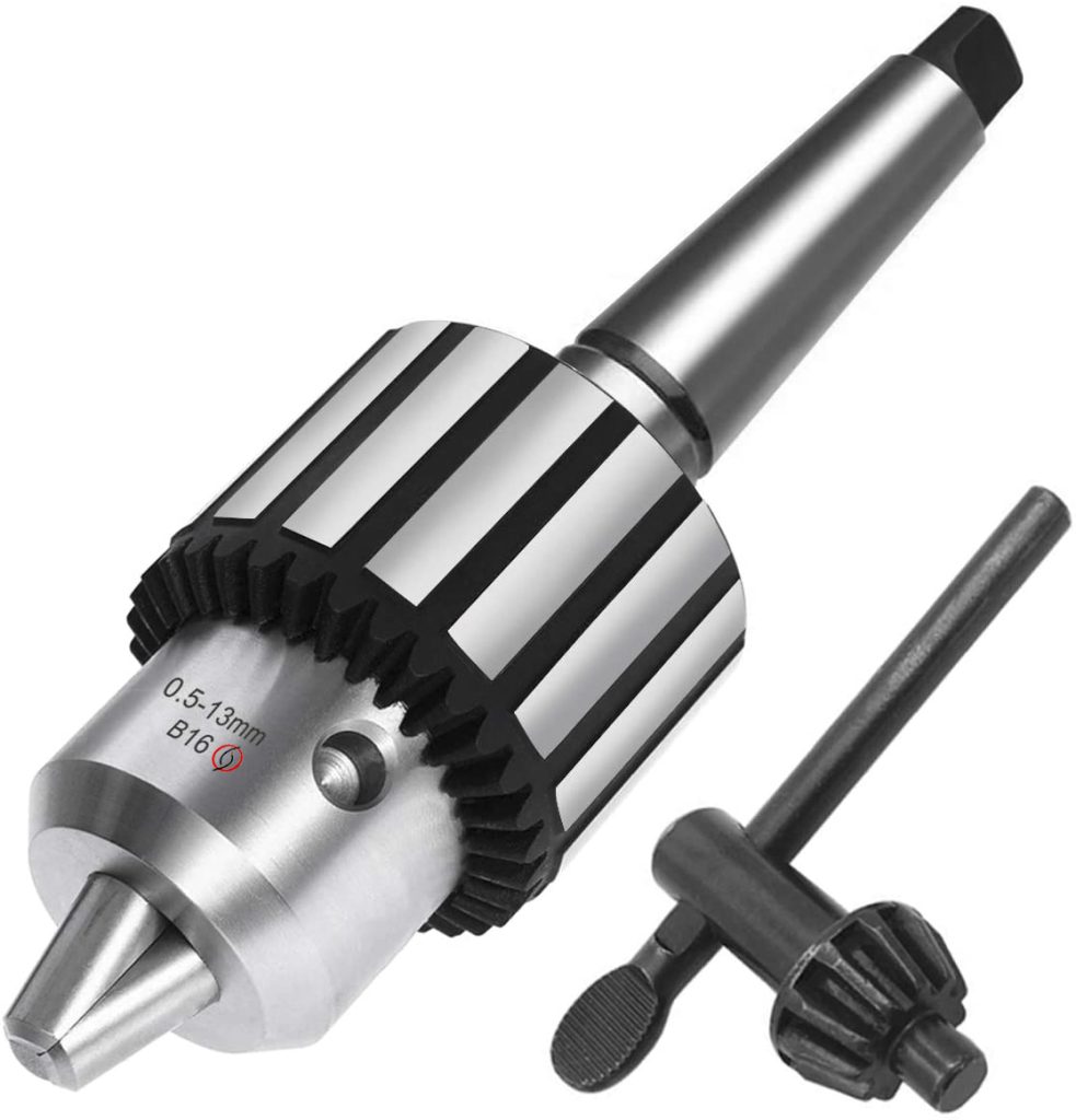 Tipo chave 13mm 16mm B16 B18 Mandris de broca com mandril de broca